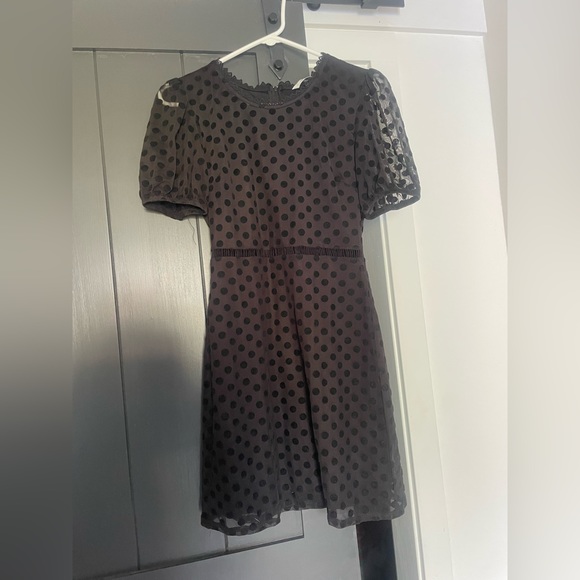 Black Poka Dot Dress (new with tags / never worn) - Picture 1 of 3
